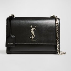 Sunset Medium YSL Shoulder Bag in Smooth Leather - Image 1