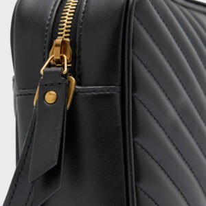 Saint Laurent Lou Medium YSL Camera Bag with Pocket in Quilted Leather - Image 4