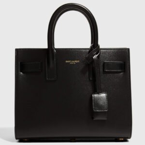 Saint Laurent Sac De Jour Nano Top-Handle Bag in Smooth Leather - Image 1
