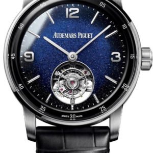Audemars Piguet Code 11.59 Selfwinding Flying Tourbillon - White Gold - Blue Dial (Ref# 26396BC.OO.D002CR.01) - Image 1