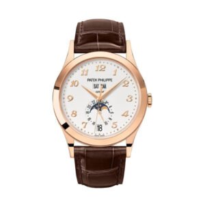 Patek Philippe Annual Calendar 5396R-012 Annual Calendar 18K Rose Gold Silver Dial - Image 1