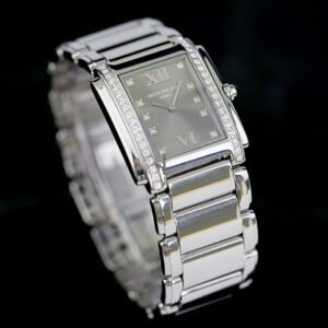 Patek Philippe Twenty~4 4910/10A-010 factory diamond setting Top condition grey dial - Image 11