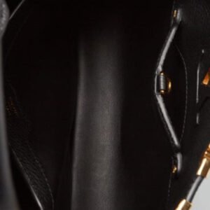 Louis Vuitton Black Taurillon Leather Flower Crown Capucines PM541906 Bag - Image 12