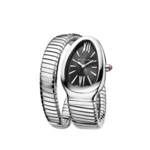 Stainless Steel Serpenti Tubogas 35mm Black Dial Ladies Watch 102824 - Image 2