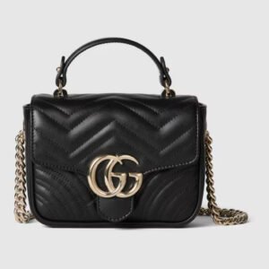GG Marmont mini top handle bag - Image 1