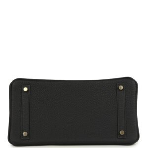 Hermès Birkin 30 Black Togo Gold Hardware - Image 9