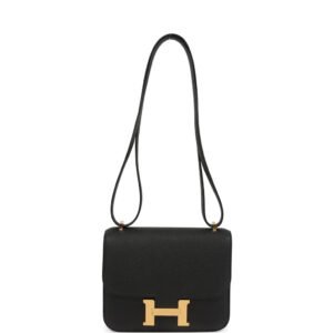 Hermès Constance 1-18 Black Epsom Gold Hardware - Image 6