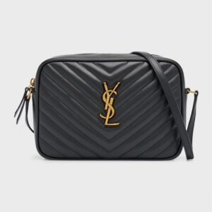 Saint Laurent Lou Medium YSL Camera Bag with Pocket in Quilted Leather - Image 5
