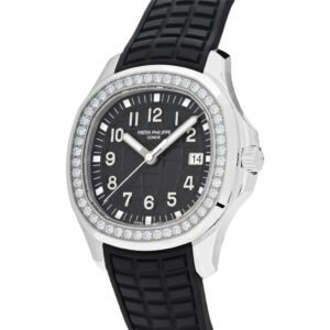 Patek Philippe Aquanaut Luce 5267/200A-001 Black Dial Diamond Bezel - Image 2