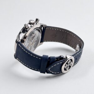 Patek Philippe Complications 5172G-001 Chronograph White Gold Blue Dial - Image 5
