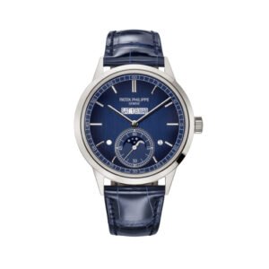 Patek Philippe Grand Complications 5236P-001 In-Line Perpetual Calendar Platinum Blue Dial - Image 1