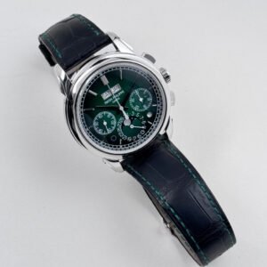 Patek Philippe Perpetual Calendar 5270P-014, Perpetual Calendar, Platinum, Green Dial, 41 mm - Image 3