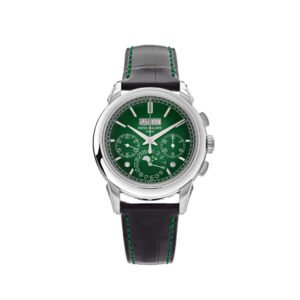 Patek Philippe Perpetual Calendar 5270P-014, Perpetual Calendar, Platinum, Green Dial, 41 mm - Image 11