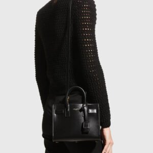 Saint Laurent Sac De Jour Nano Top-Handle Bag in Smooth Leather - Image 3