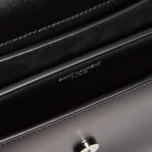 Sunset Medium YSL Shoulder Bag in Smooth Leather - Image 5