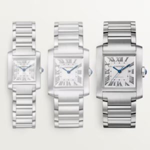 Cartier Cartier Tank Française Large 36.7 mm x 30.5 mm Silver Dial Steel Bracelet WSTA0067 - Image 6
