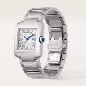 Cartier Cartier Tank Française Large 36.7 mm x 30.5 mm Silver Dial Steel Bracelet WSTA0067 - Image 8