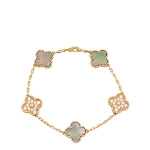 Vintage Alhambra bracelet, 5 motifs - Image 1