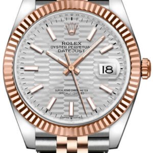 Rolex Datejust 36 Silver Fluted Motif Dial Luxury Watch 126231-0033 - Image 1