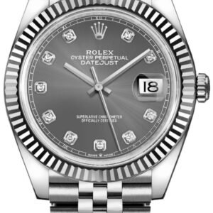 Rolex Datejust 41 Fluted Bezel Men's Automatic Watch 126334-0006 - Image 1