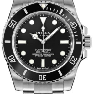 Rolex Submariner Black Dial Stainless Steel Men's Watch 124060-0001 - Image 1