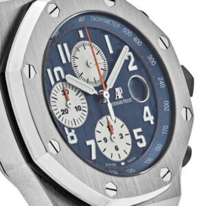 Audemars Piguet Royal Oak Offshore 26470ST.OO.A027CA.01 Chronograph Stainless Steel Blue Dial - Image 3