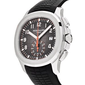 Patek Philippe Aquanaut Chronograph 5968A-001 Stainless Steel Black Dial - Image 3
