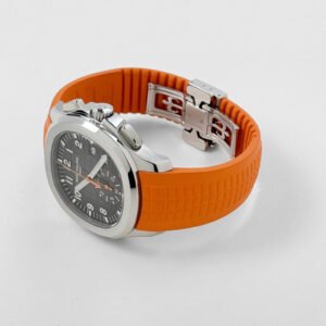 Patek Philippe Aquanaut Chronograph 5968A-001 Stainless Steel Black Dial - Image 9