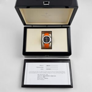 Patek Philippe Aquanaut Chronograph 5968A-001 Stainless Steel Black Dial - Image 2